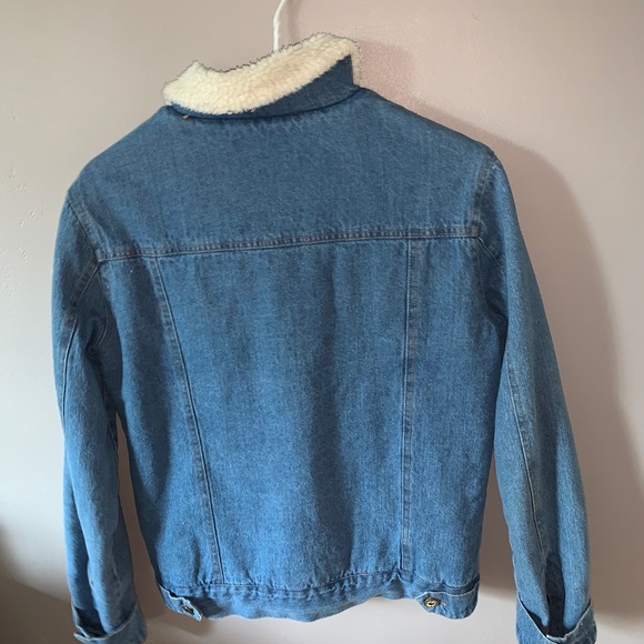 Fleece lined jean jacket - Picture 2 of 2